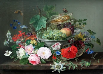 Still Life with Fruit Basket